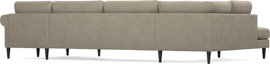 Bridge - 3-sits soffa med divan vänster och schäslong höger - Beige