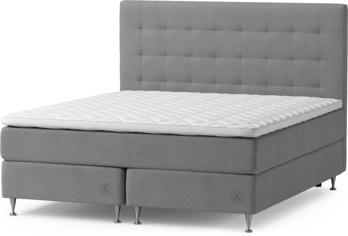 Särö Exclusive, Kontinentalsäng, dubbelsäng med bäddmadrass och Bris sänggavel