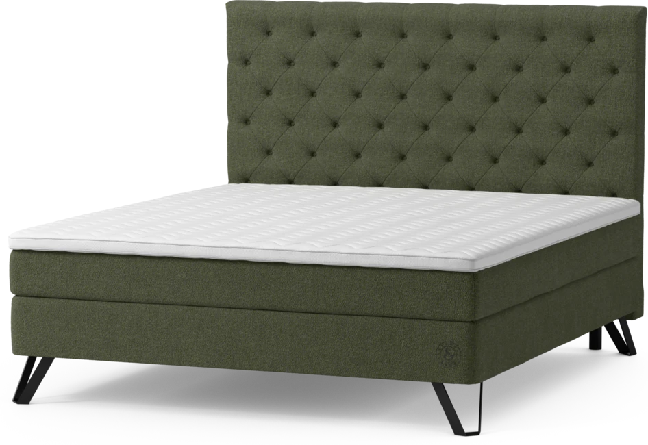 Saltskär Comfort - Kontinentalsäng, dubbelsäng med bäddmadrass Comfort och sängben