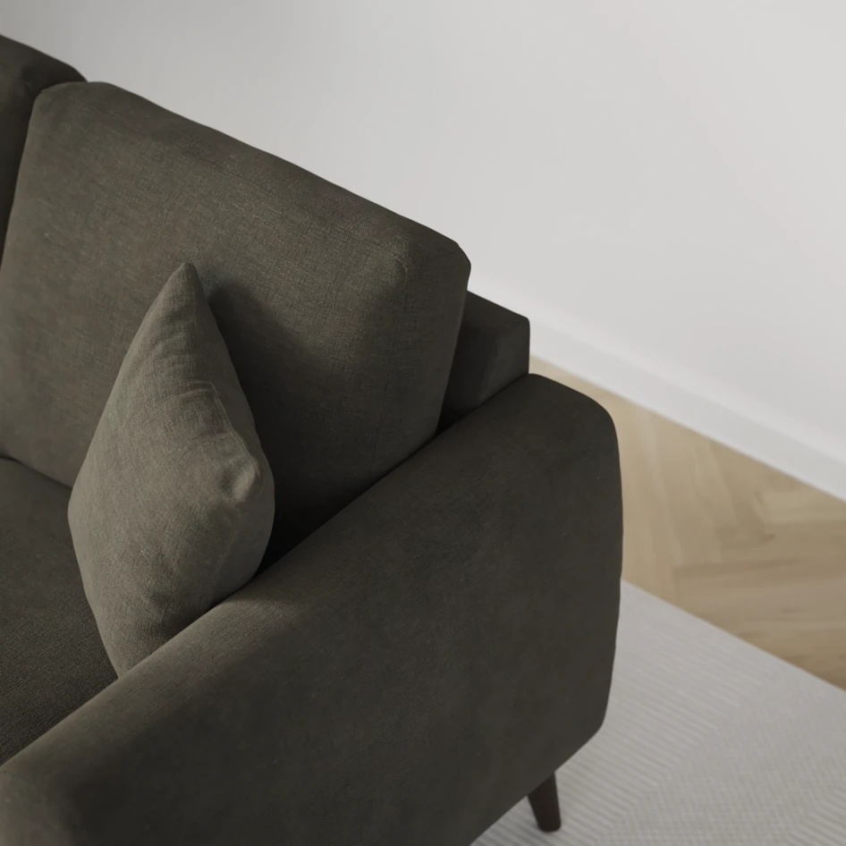 Eden - 3-sits soffa - Grå