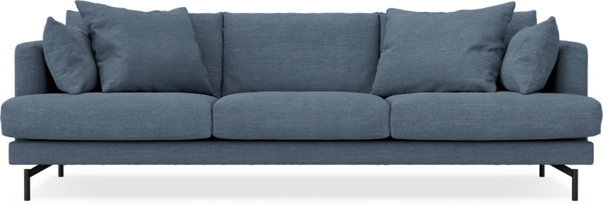 Harper - 4-sits soffa - Blå