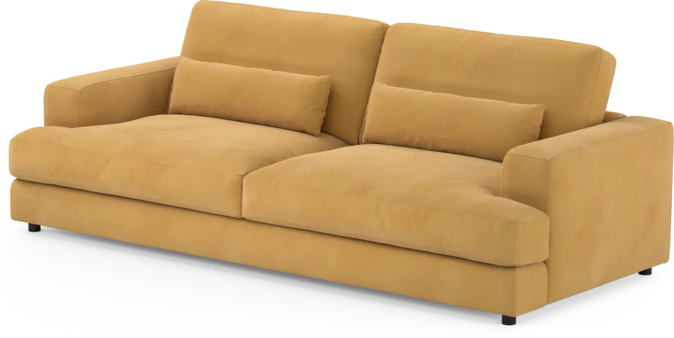 Noma - 4-sits soffa - Gul