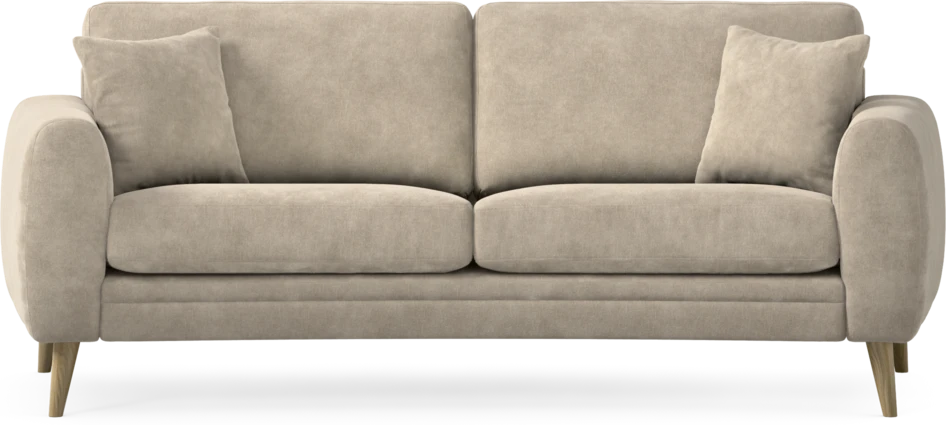 Eden - 2,5-sits soffa svängd - Beige