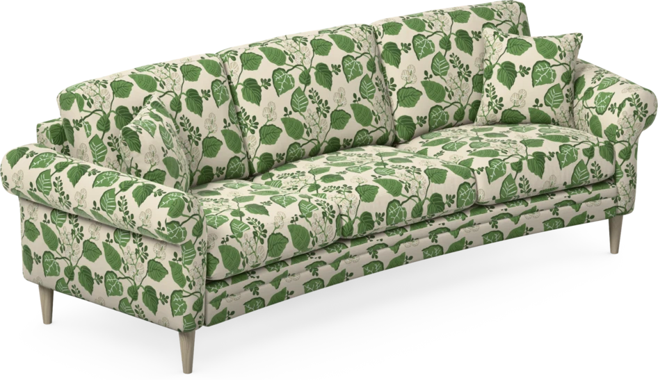 Eden - 3-sits soffa svängd - Flerfärgad