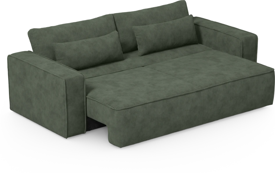 Ide - Bäddsoffa 3-sits - Grön
