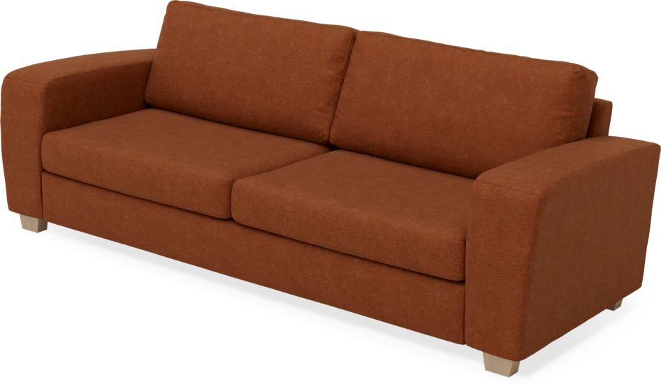 Friday - 3-sits soffa - Orange