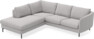 Madison - 2-sits soffa med divan vänster - Grå