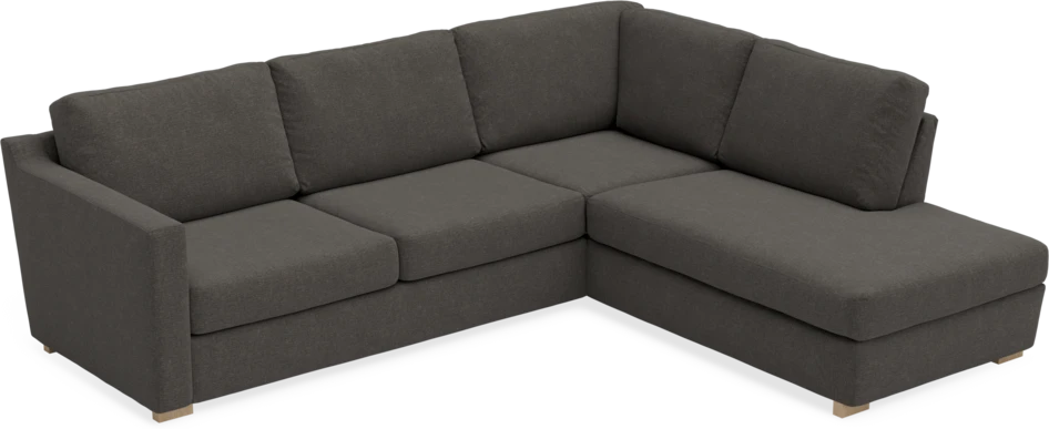 Friday - 2,5-sits soffa med divan höger - Grå