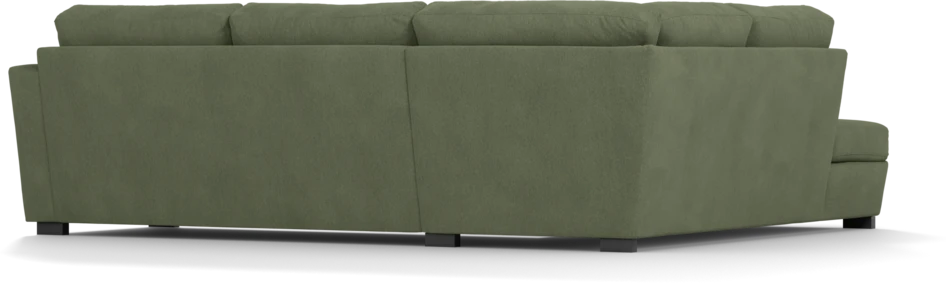 Friday - 2,5-sits soffa med divan vänster - Grön