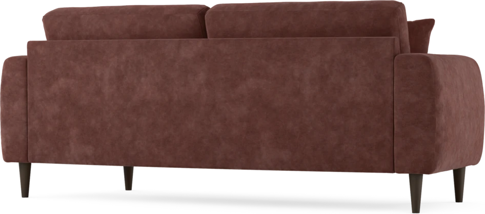 Eden - 2,5-sits soffa svängd - Röd