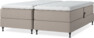 Delux Dream - Ställbar säng, dubbelsäng med bäddmadrass - Beige