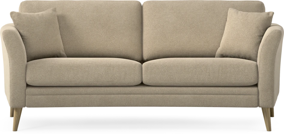 Eden - 2,5-sits soffa svängd - Beige