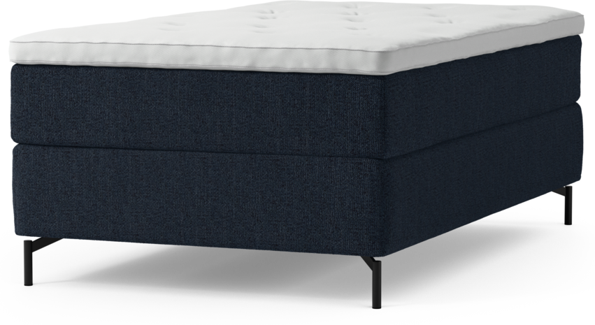 Delux Dream - Kontinentalsäng, enkelsäng 120 cm med bäddmadrass och sängben