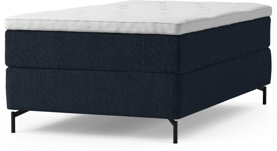 Delux Exclusive - Kontinentalsäng, enkelsäng 120 cm med bäddmadrass och sängben