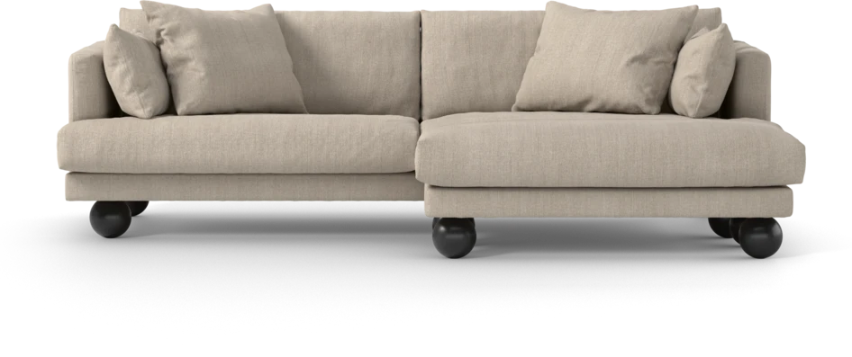 Harper - 4-sits med schäslong XL höger - Beige