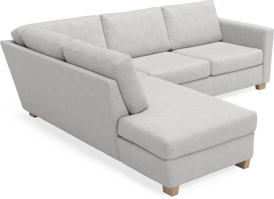 Friday - 2,5-sits soffa med divan vänster - Grå