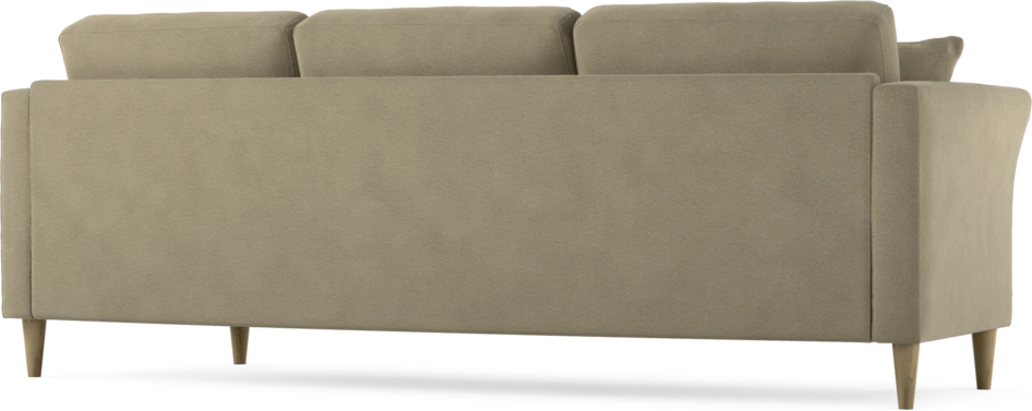 Eden - 3-sits soffa svängd - Beige