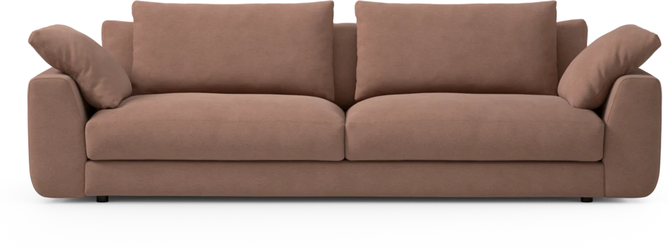 Amie - 4-sits soffa - Rosa