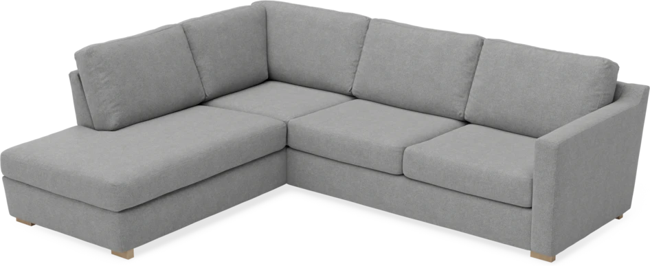 Friday - 2,5-sits soffa med divan vänster - Grå