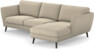 Madison - 2-sits soffa med schäslong höger - Beige