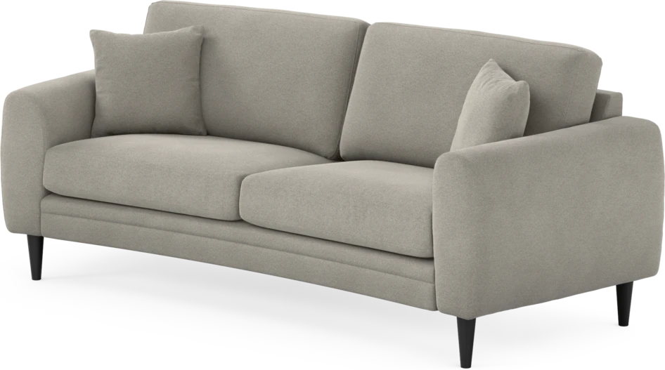 Eden - 2,5-sits soffa svängd - Grå
