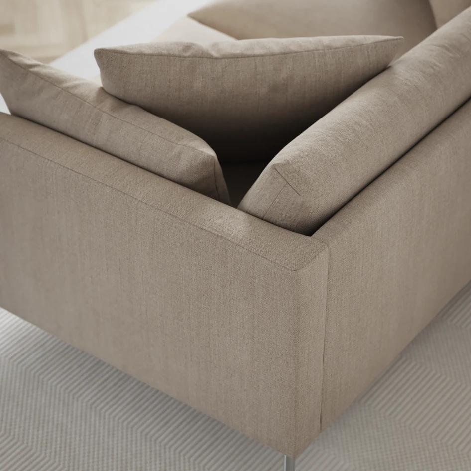 Harper - 3-sits soffa - Beige