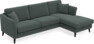 Eden - 2,5-sits soffa med schäslong - Grå