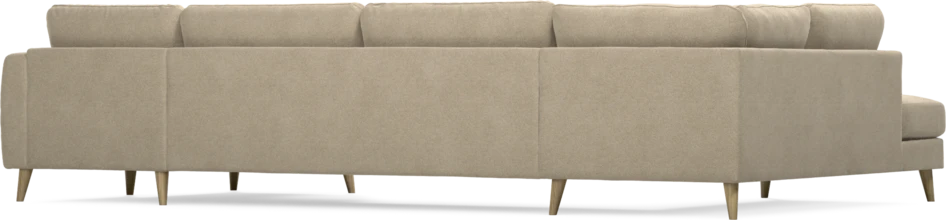 Bridge - 3-sits soffa med divan vänster och schäslong höger - Beige