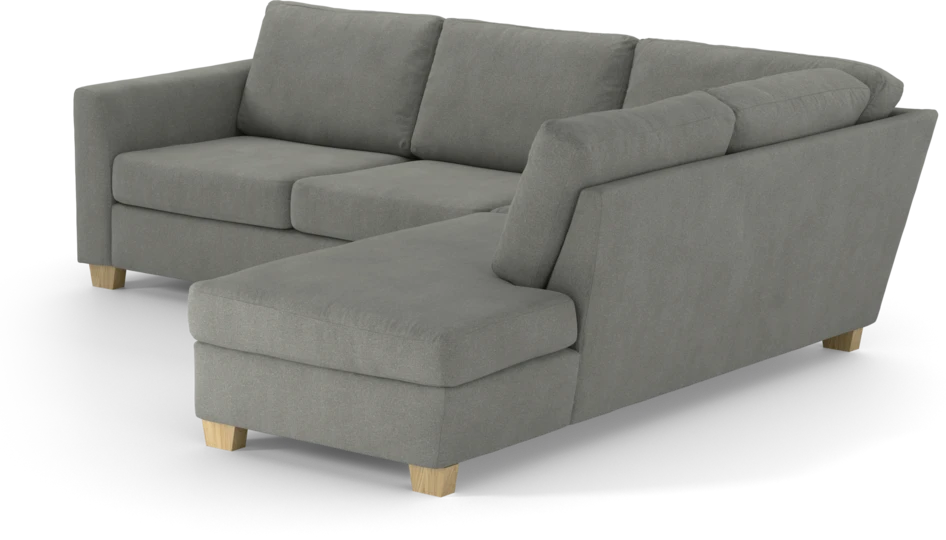 Friday - 2,5-sits soffa med divan höger - Grå