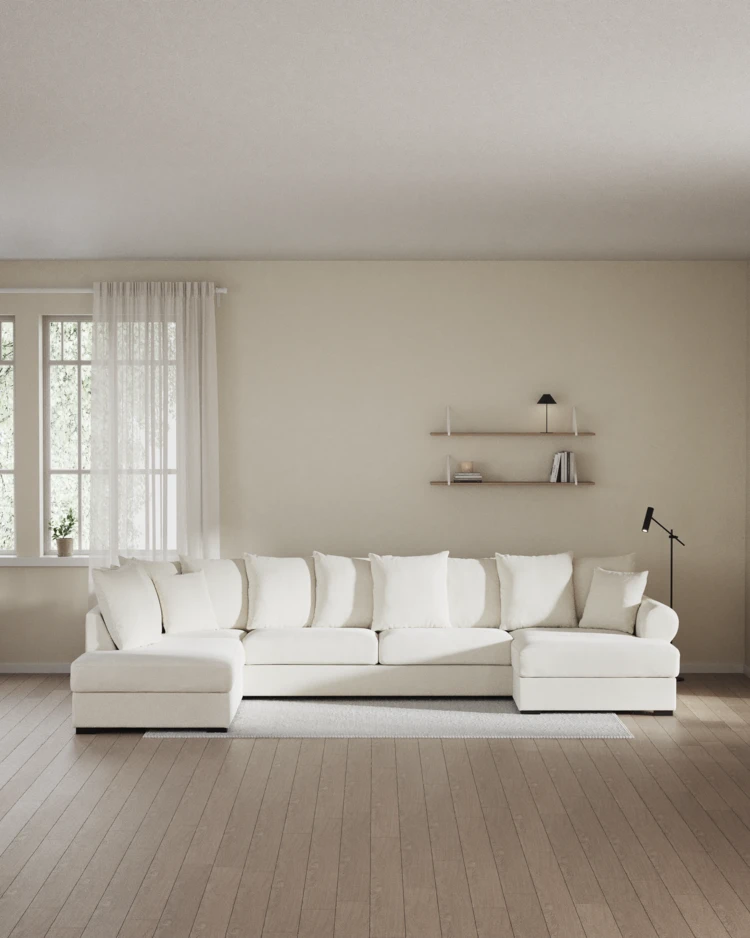 Town - 3-sits soffa med divan vänster och schäslong höger - inspiration