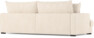 Rossi - 3-sits soffa, hel dyna - Vit