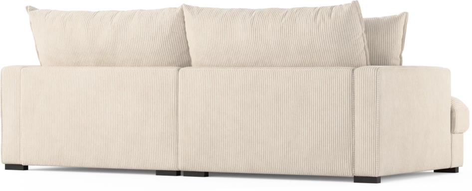 Rossi - 3-sits soffa, hel dyna - Vit