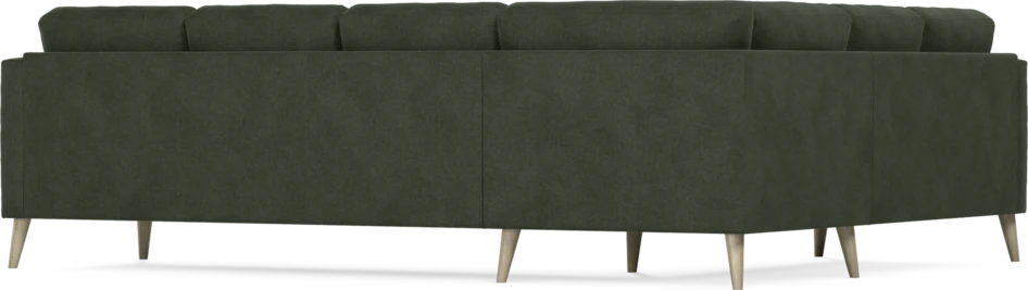 Eden - Hörnsoffa, 2+3-sits - Grön