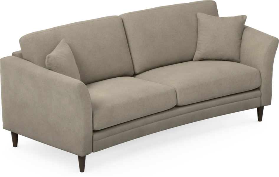 Eden - 2,5-sits soffa svängd - Beige
