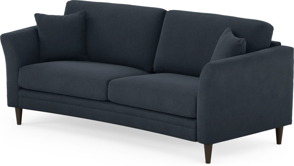 Eden - 2,5-sits soffa svängd - Blå