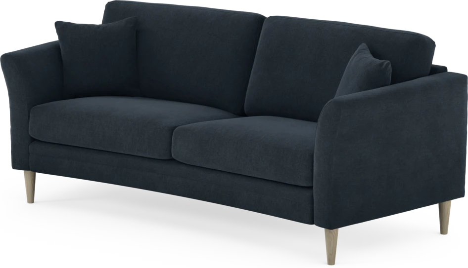 Eden - 2,5-sits soffa svängd - Blå