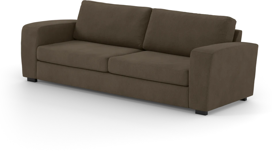 Friday - 3-sits soffa - Brun