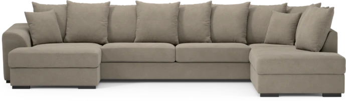 Town, 3-sits soffa med divan höger och schäslong vänster