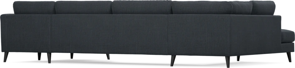 Bridge - 3-sits soffa med divan vänster och schäslong höger - Blå