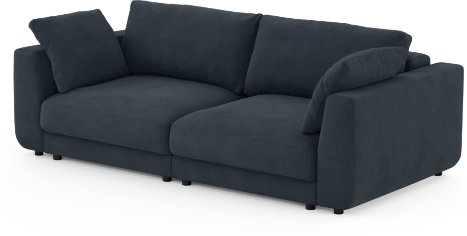Amie - Bäddsoffa 3-sits - Blå