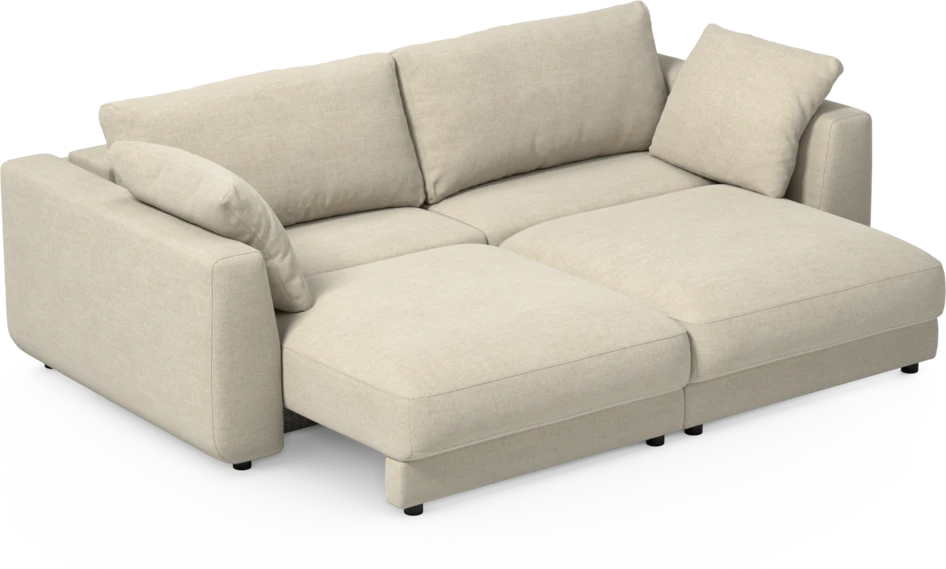 Amie - Bäddsoffa 3-sits - Beige