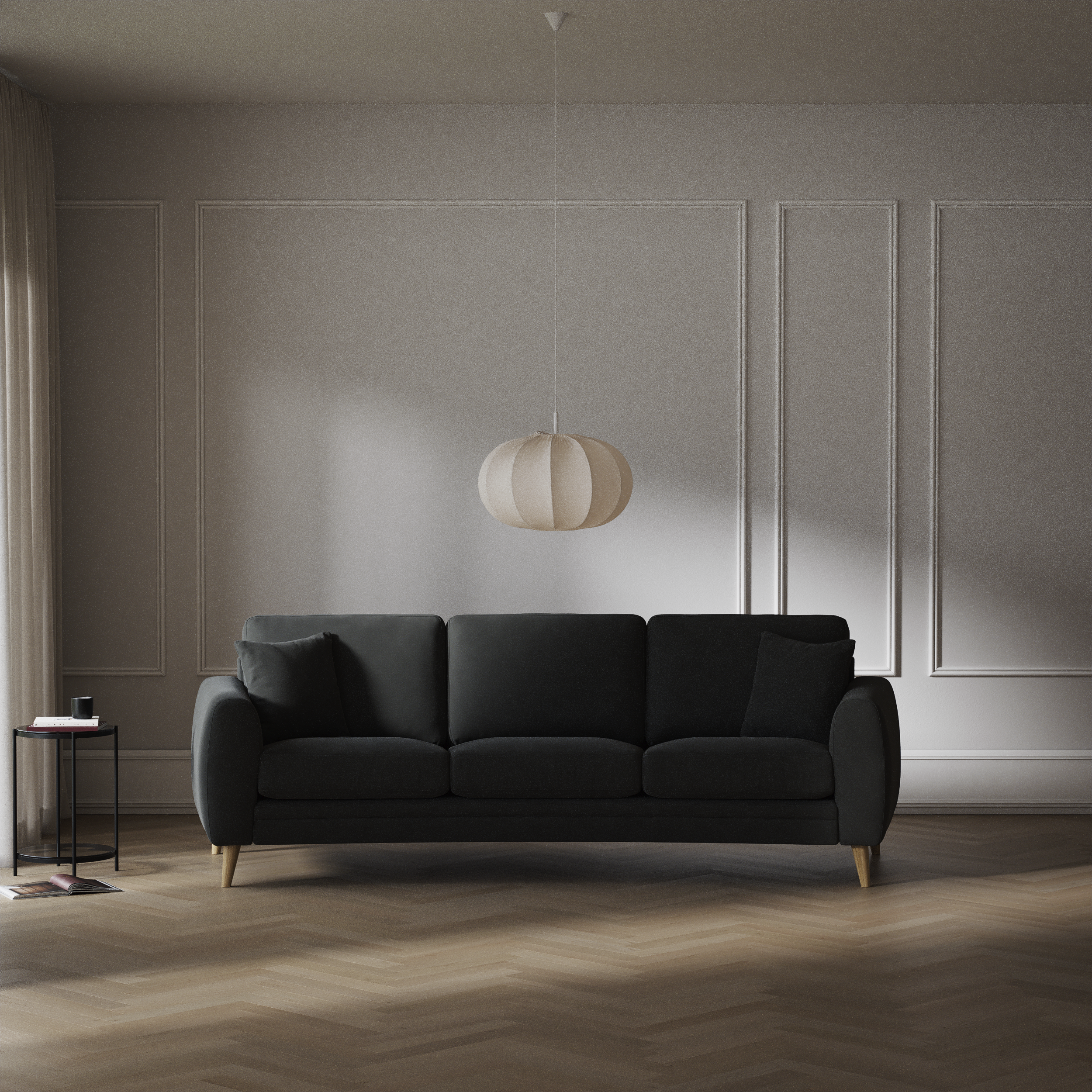 Eden - 3-sits soffa svängd - inspiration
