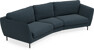 Madison - 3-sits soffa svängd, 90 cm - Turkos