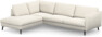 Madison - 3-sits soffa med divan vänster - Vit