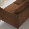 Madison Lux - 2-sits soffa med schäslong vänster - Brun
