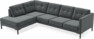 Rio - 3-sits soffa med divan vänster - Grå
