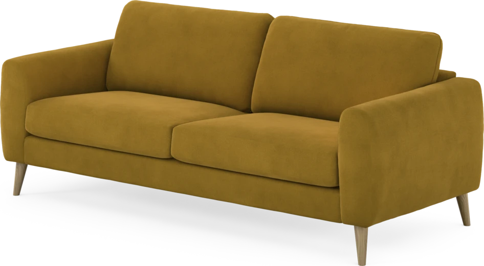 Bridge - 3-sits soffa - Gul