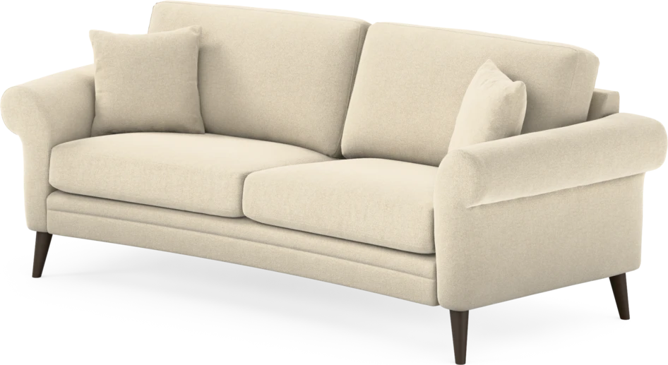Eden - 2,5-sits soffa svängd - Beige
