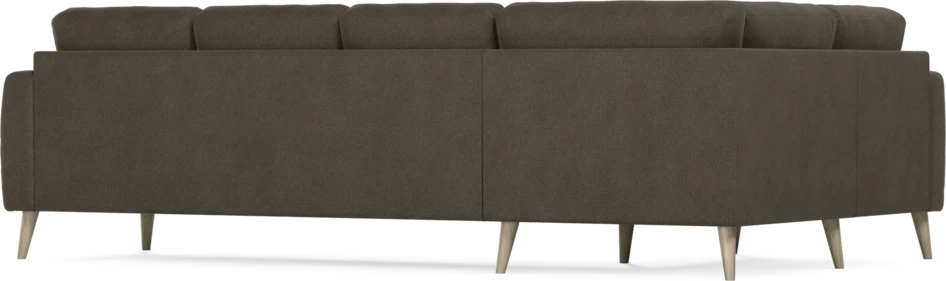 Eden - Hörnsoffa, 1+3-sits - Brun