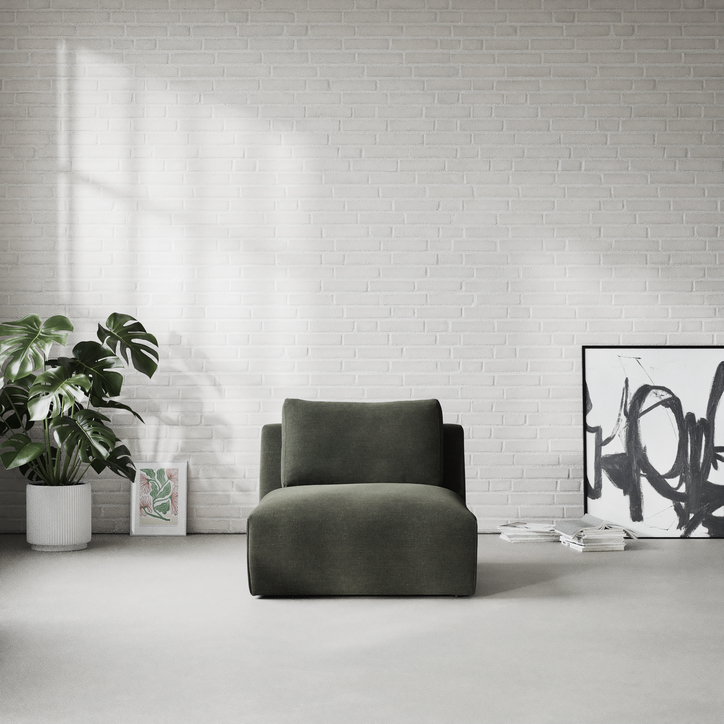 Free - 1,5-sits utan armstöd - inspiration